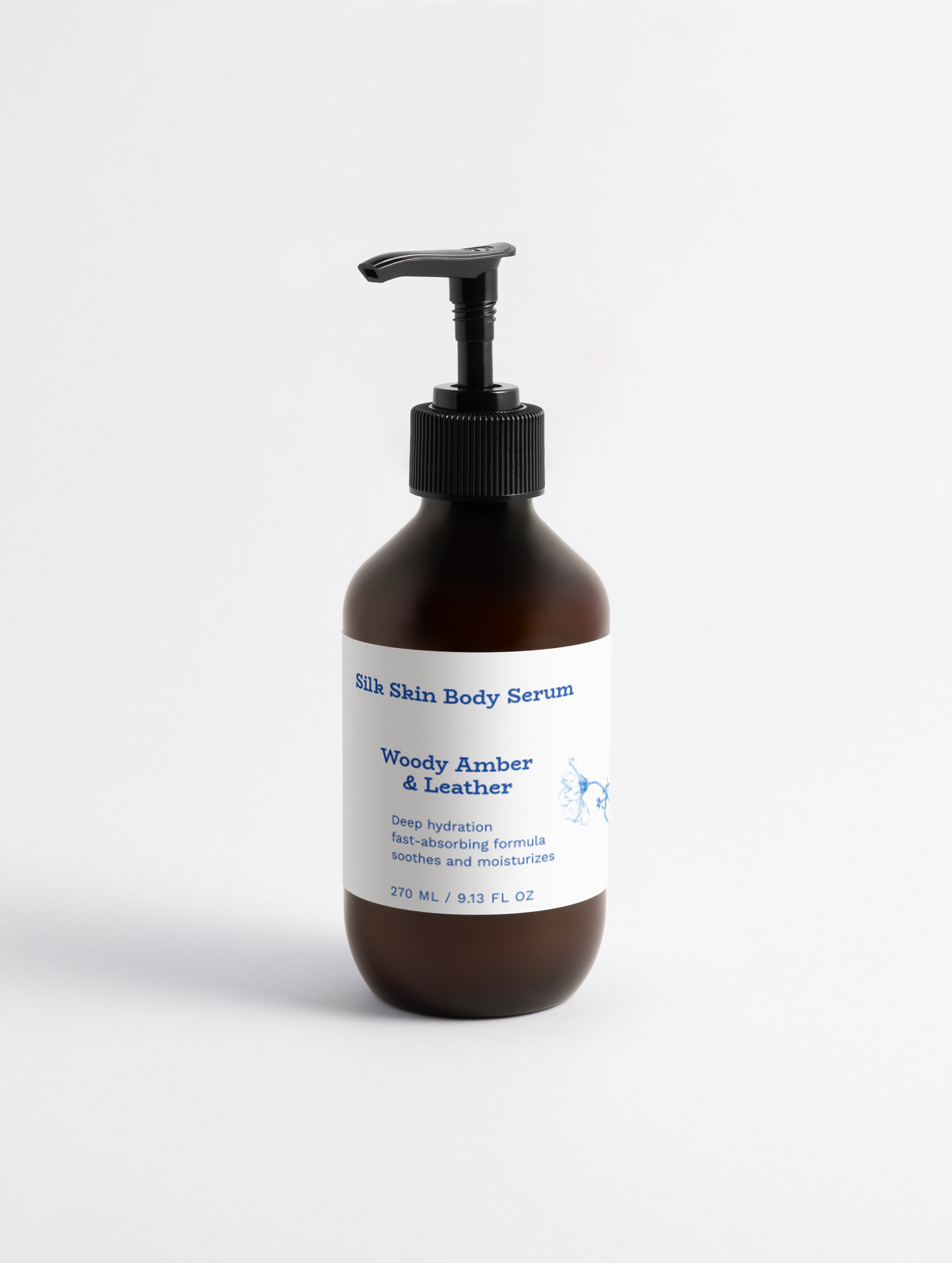 Silk Skin Body Serum – Deep Hydration | Woody Amber & Leather