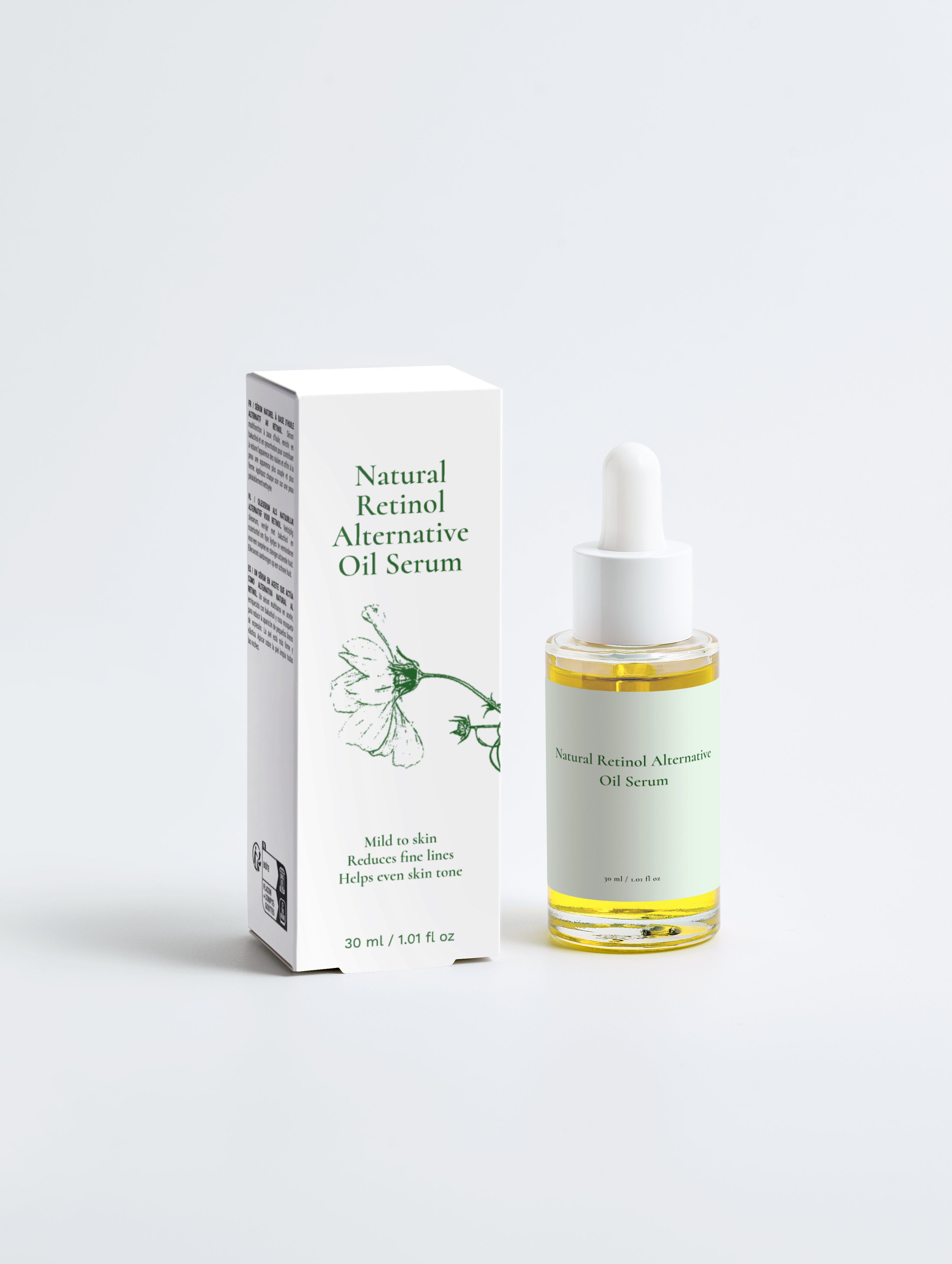 Bakuchiol & Rosehip Retinol Alternative Oil Serum