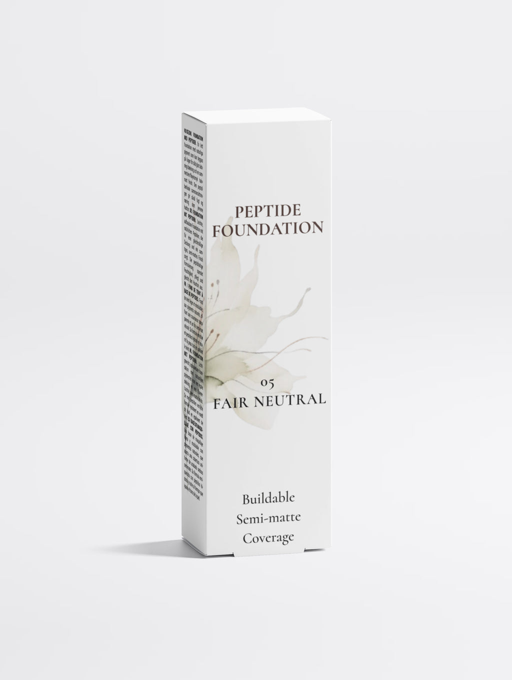 Peptide Foundation – Buildable Semi-Matte Coverage | Shade 05 Fair Neutral