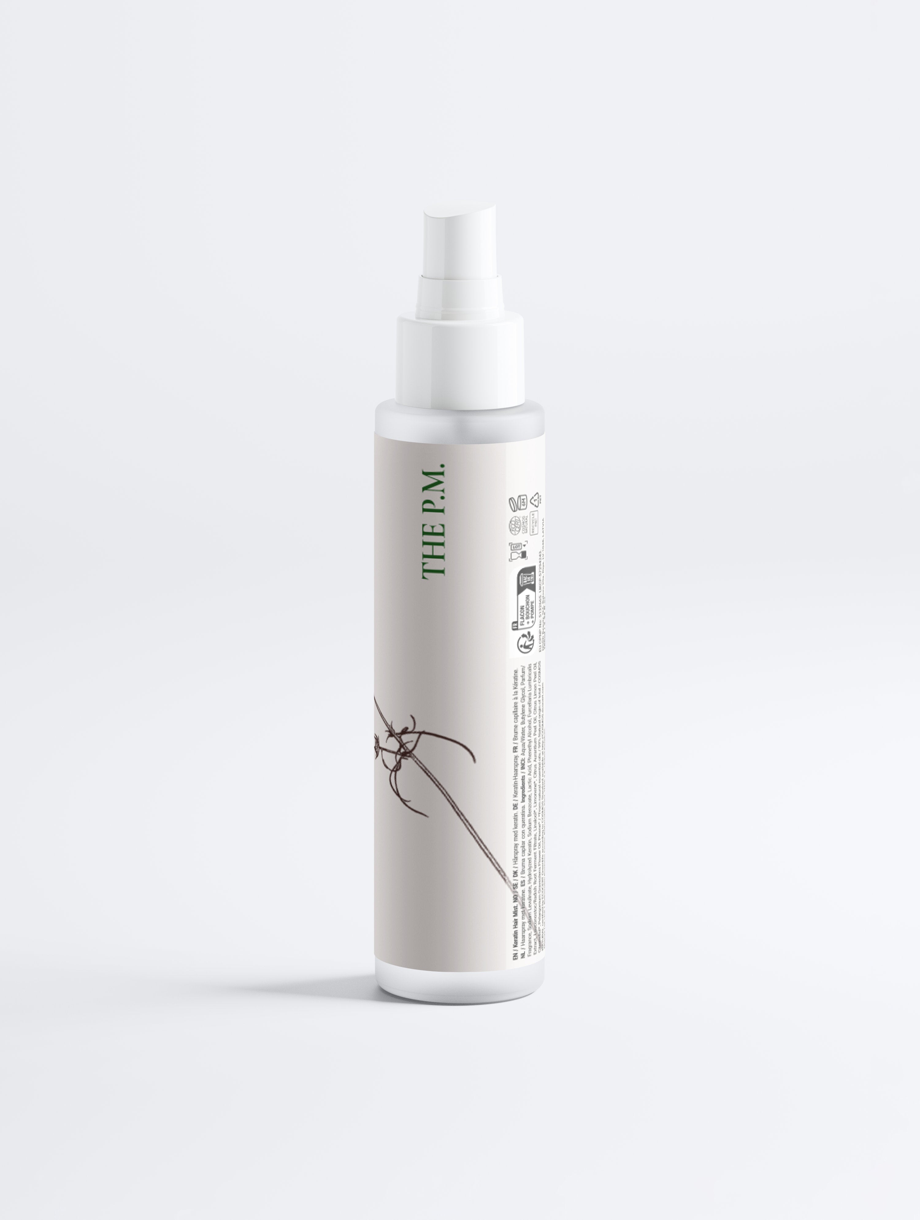 Keratin Shine Leave-In Hair Mist – Hydrolyzed Keratin & Algae Extract