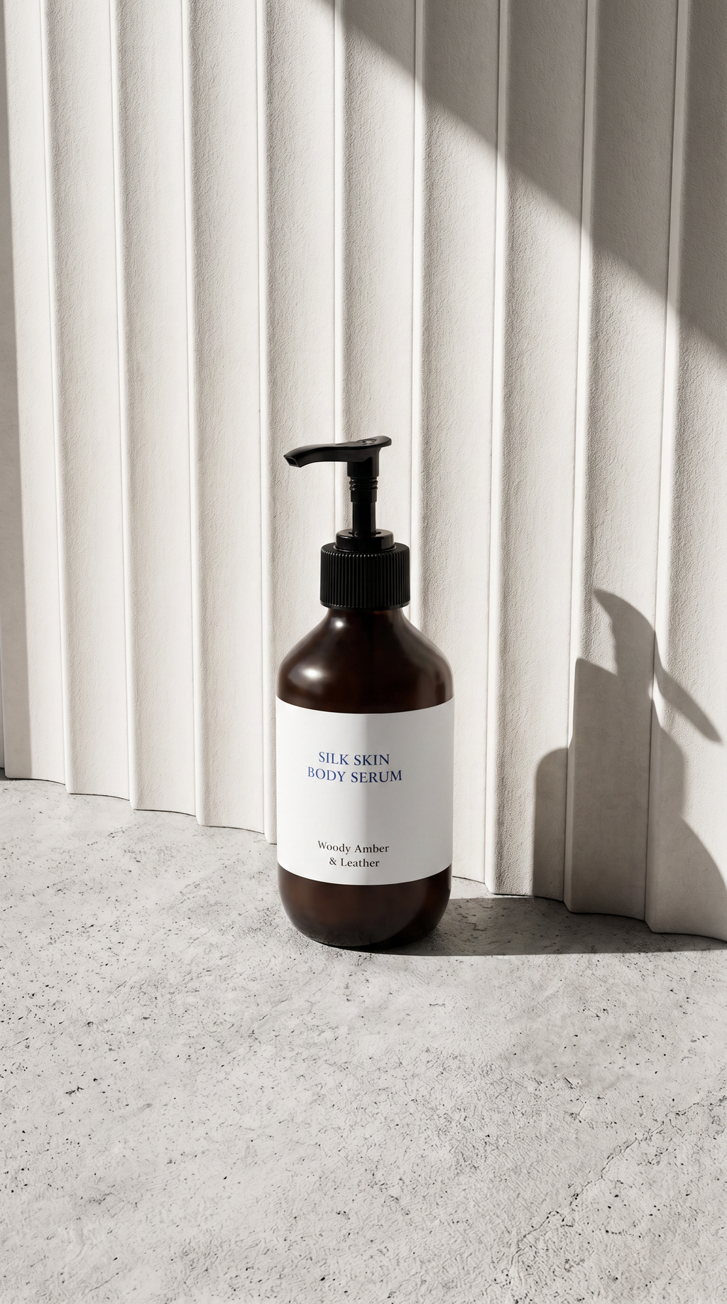Silk Skin Body Serum – Deep Hydration | Woody Amber & Leather