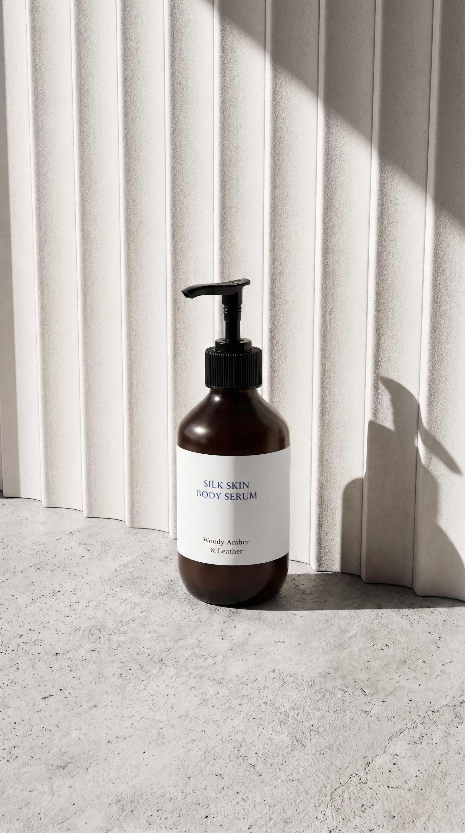 Silk Skin Body Serum – Deep Hydration | Woody Amber & Leather