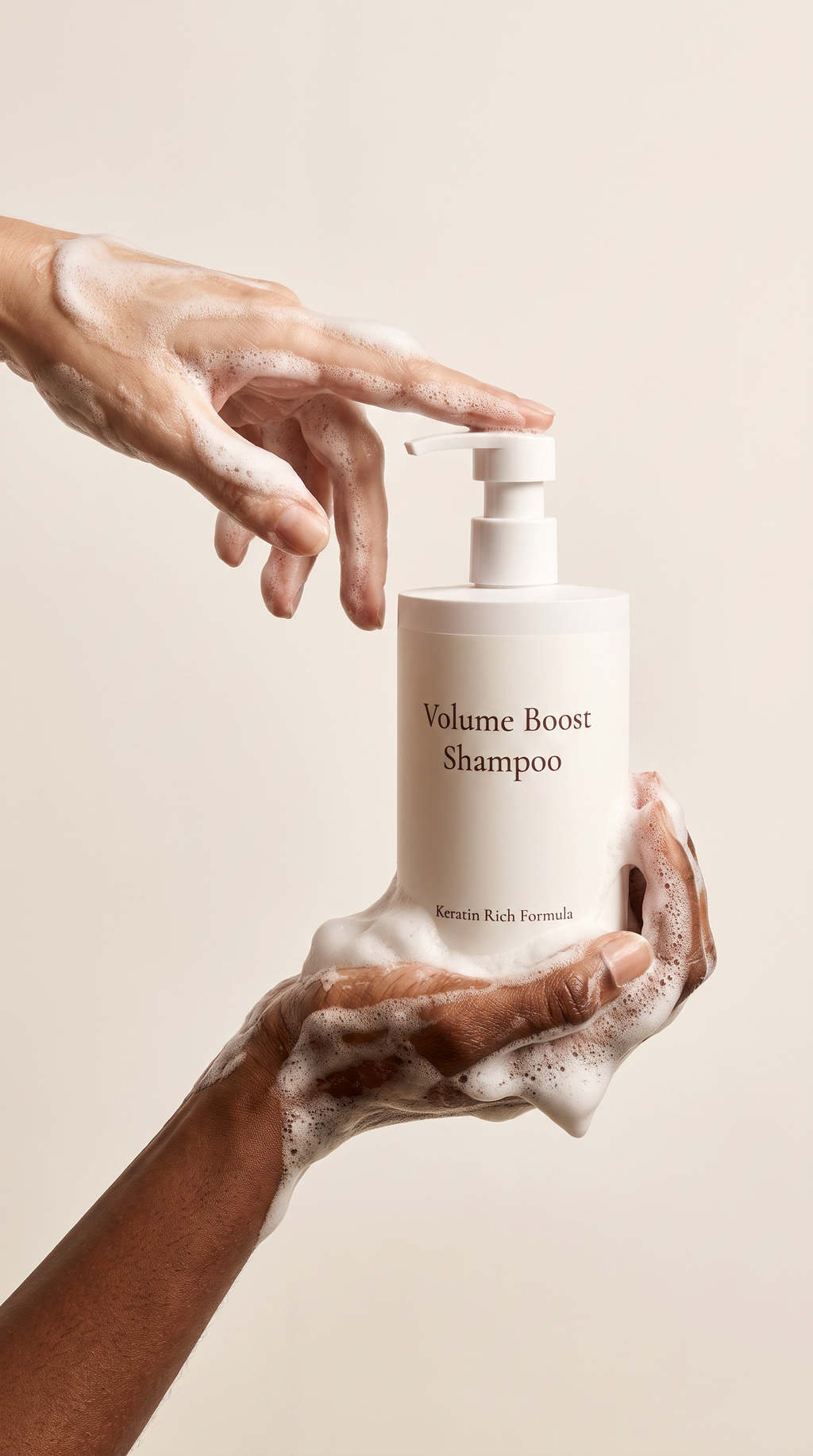 Volume Boost Shampoo - Keratin & Rosemary