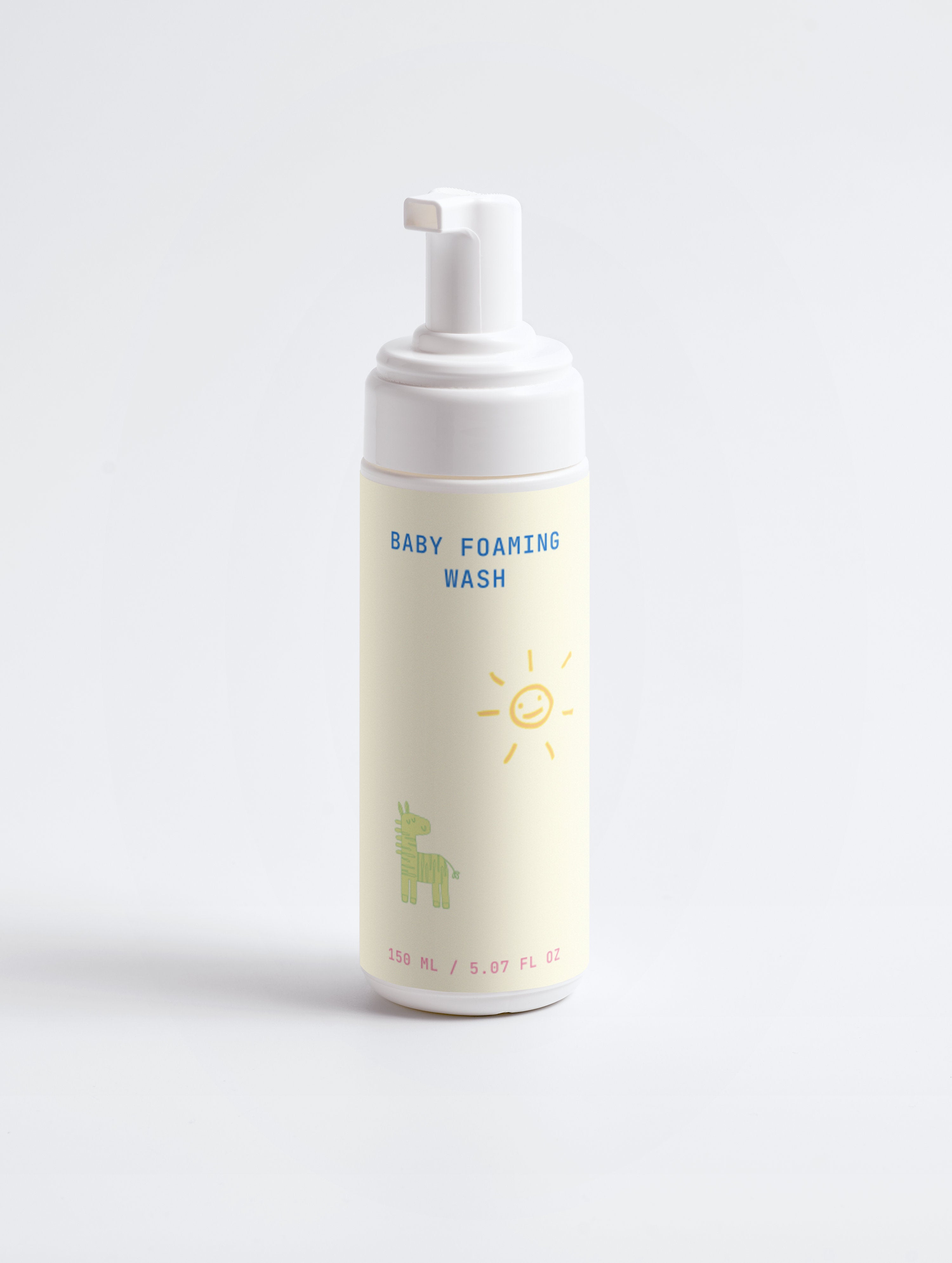 Baby Foaming Wash – Organic Aloe, Camomile & Linseed | Soap-Free