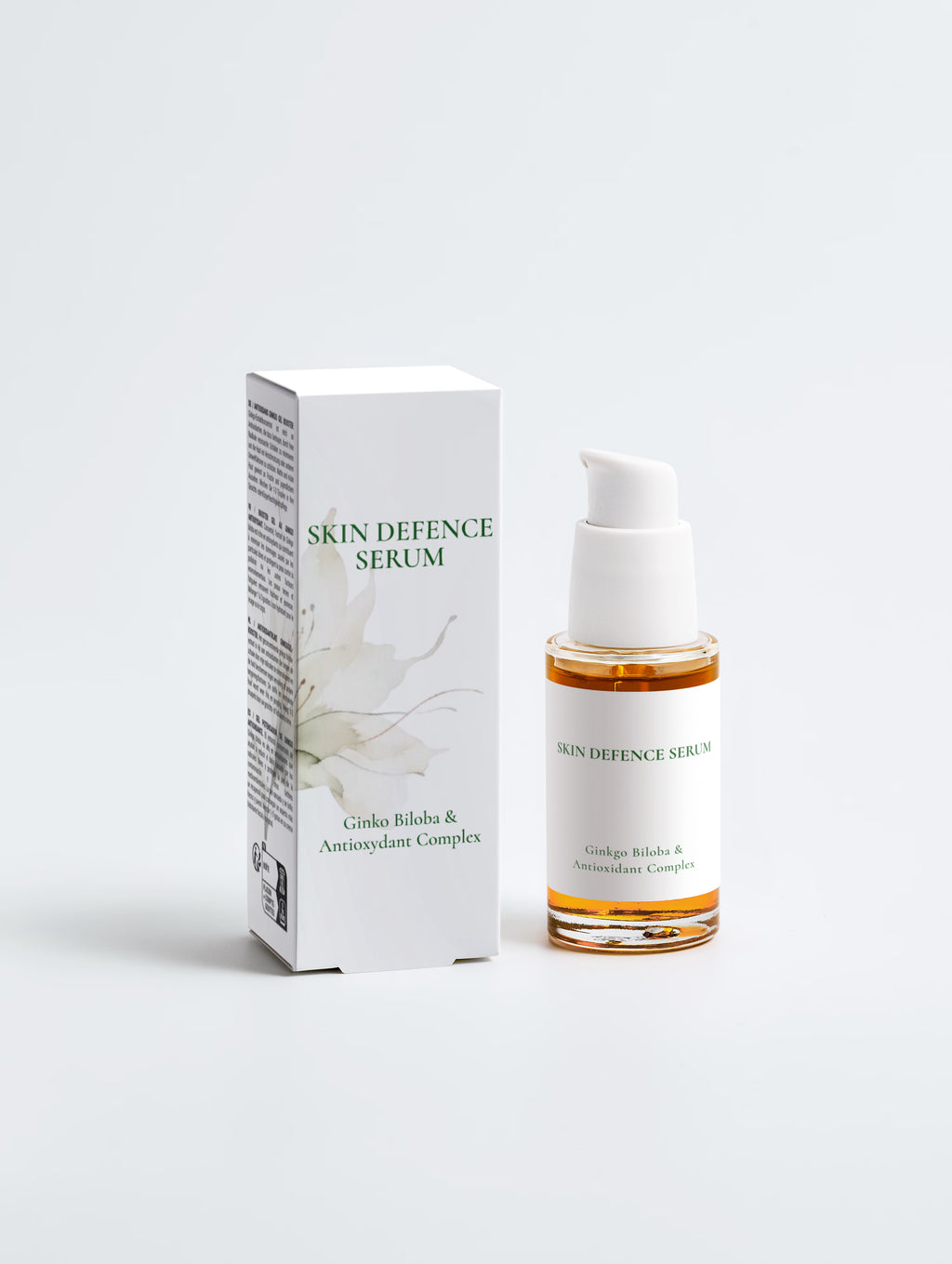 Skin Defence Serum – Ginkgo Biloba Face & Body Booster