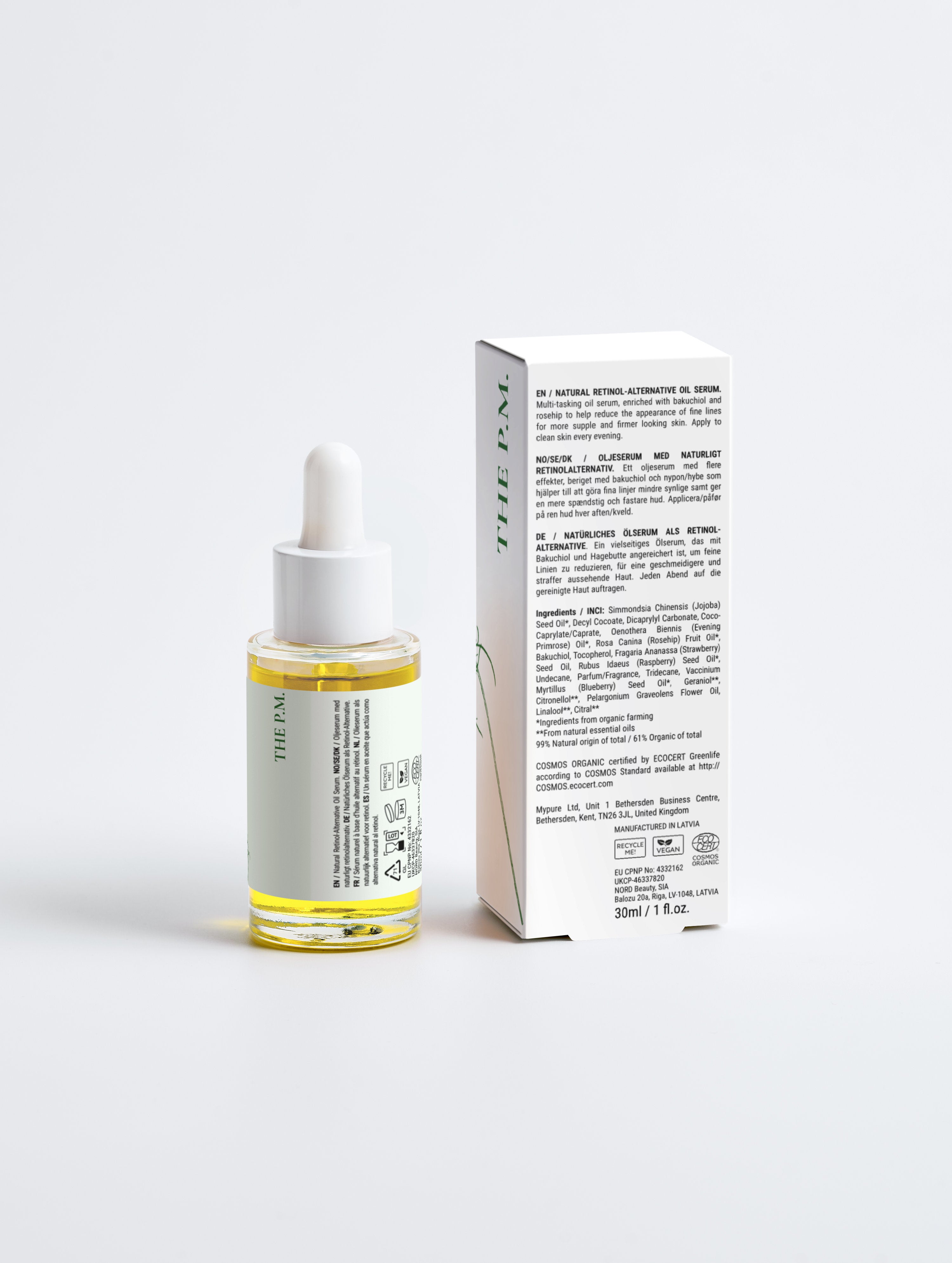 Bakuchiol & Rosehip Retinol Alternative Oil Serum