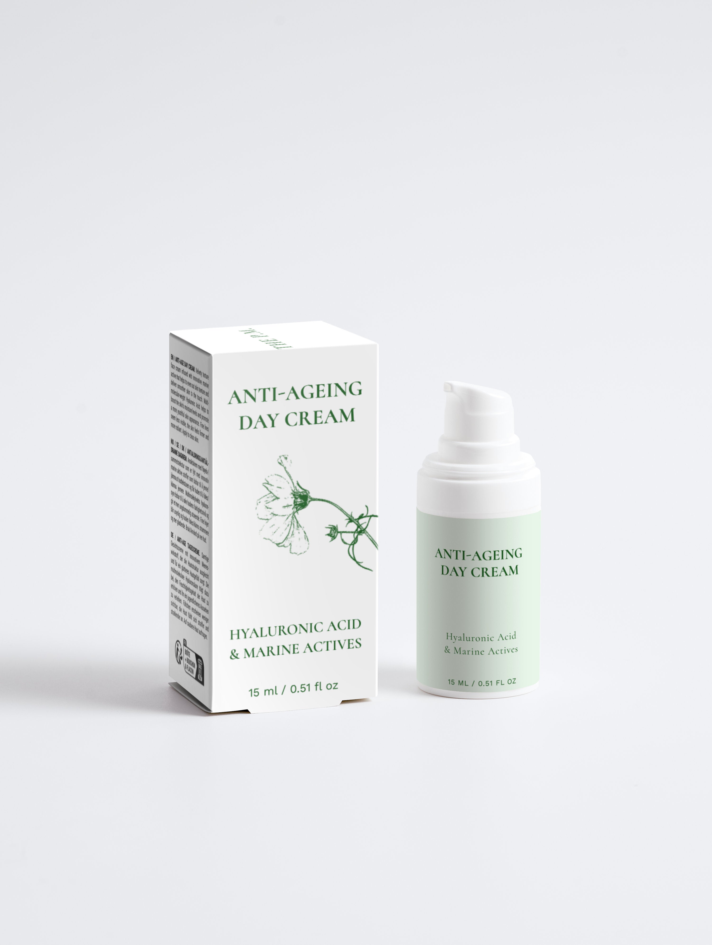 Anti-Age Day Cream – Hyaluronic Acid & Marine Actives