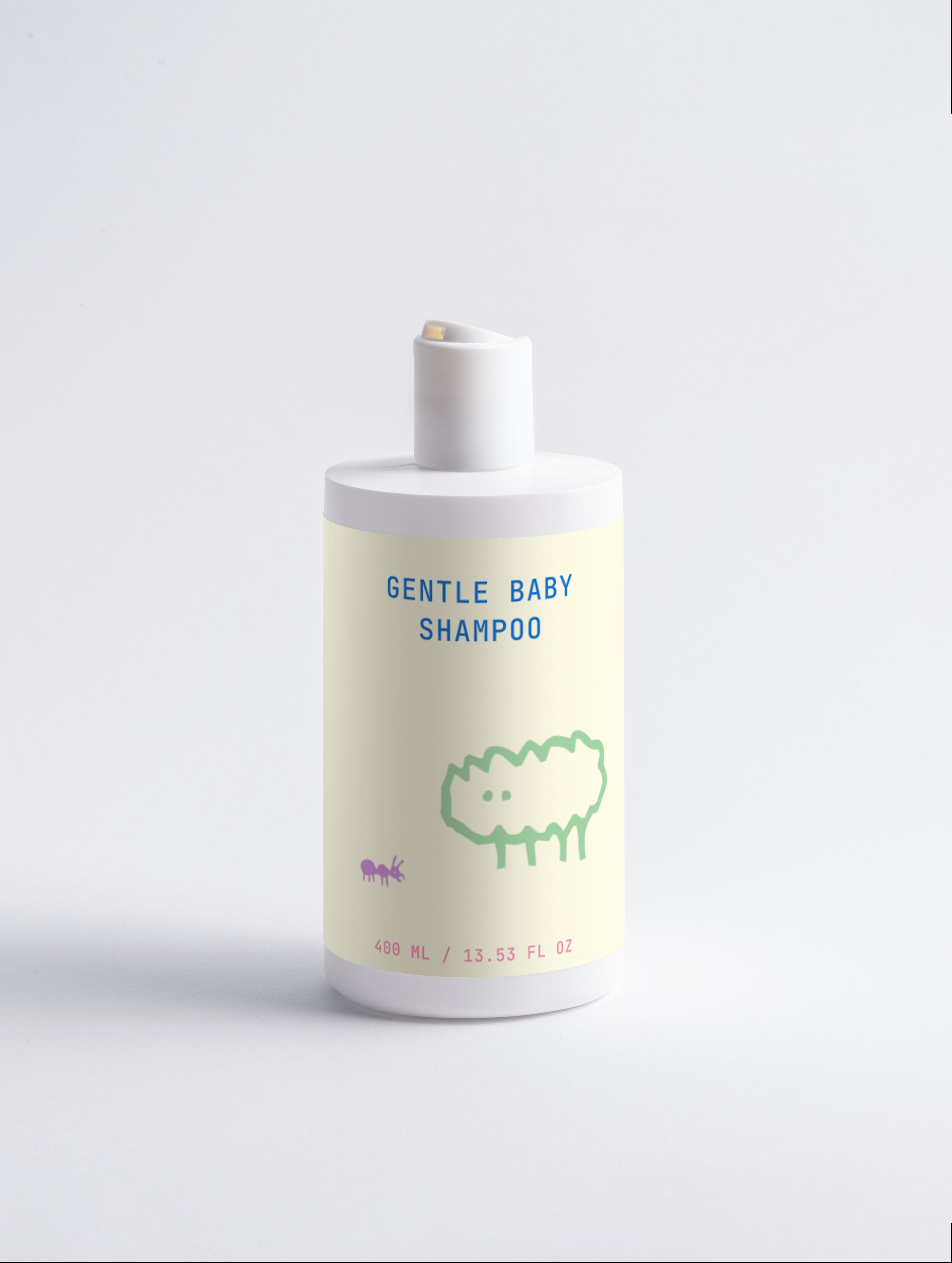 Gentle Baby Shampoo – Organic Aloe, Prebiotics & Linden Flower | Ultra-Mild