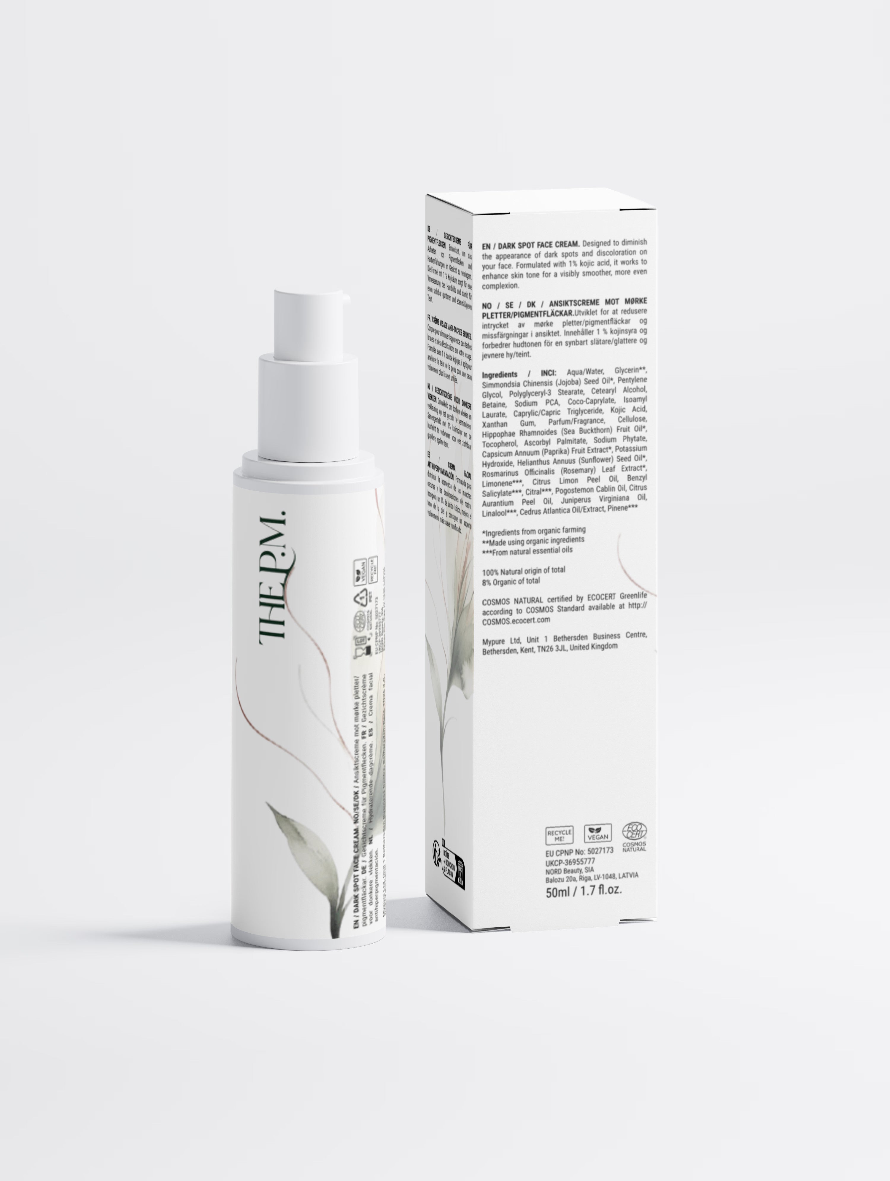 Brightening Face Cream with Kojic Acid