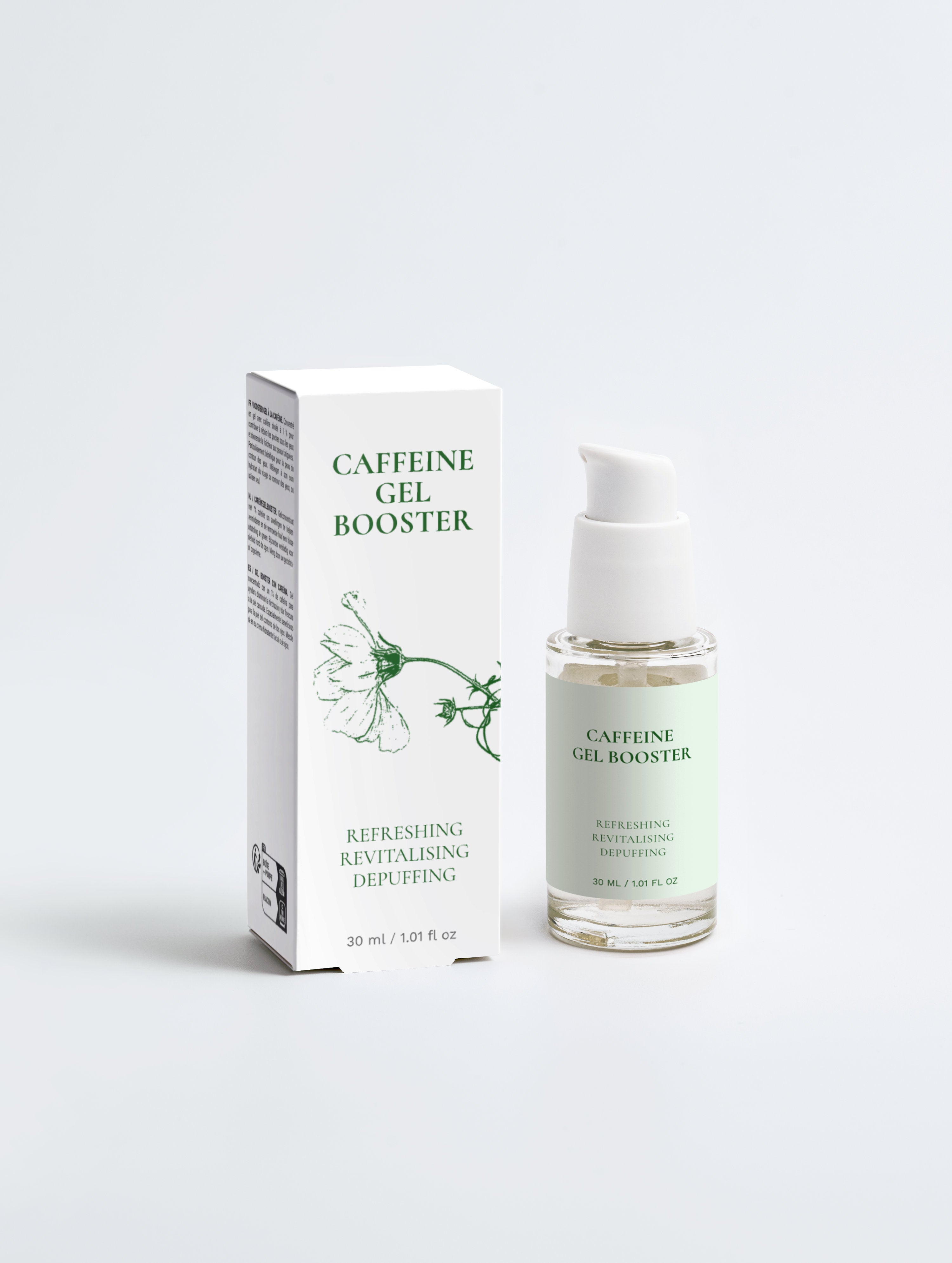 Caffeine Gel Booster – 1% Caffeine Eye & Face Concentrate