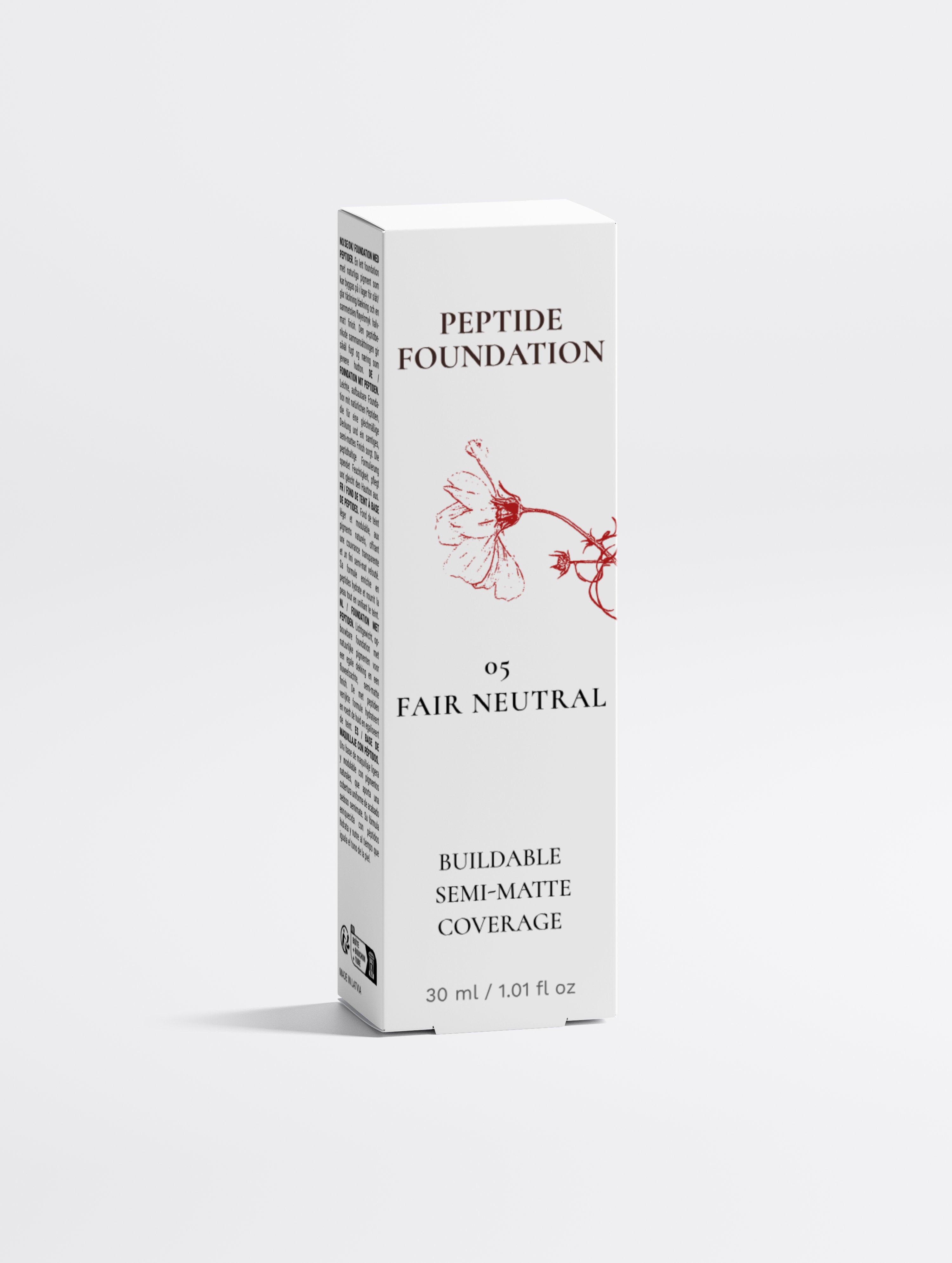 Peptide Foundation – Buildable Semi-Matte Coverage | Shade 05 Fair Neutral