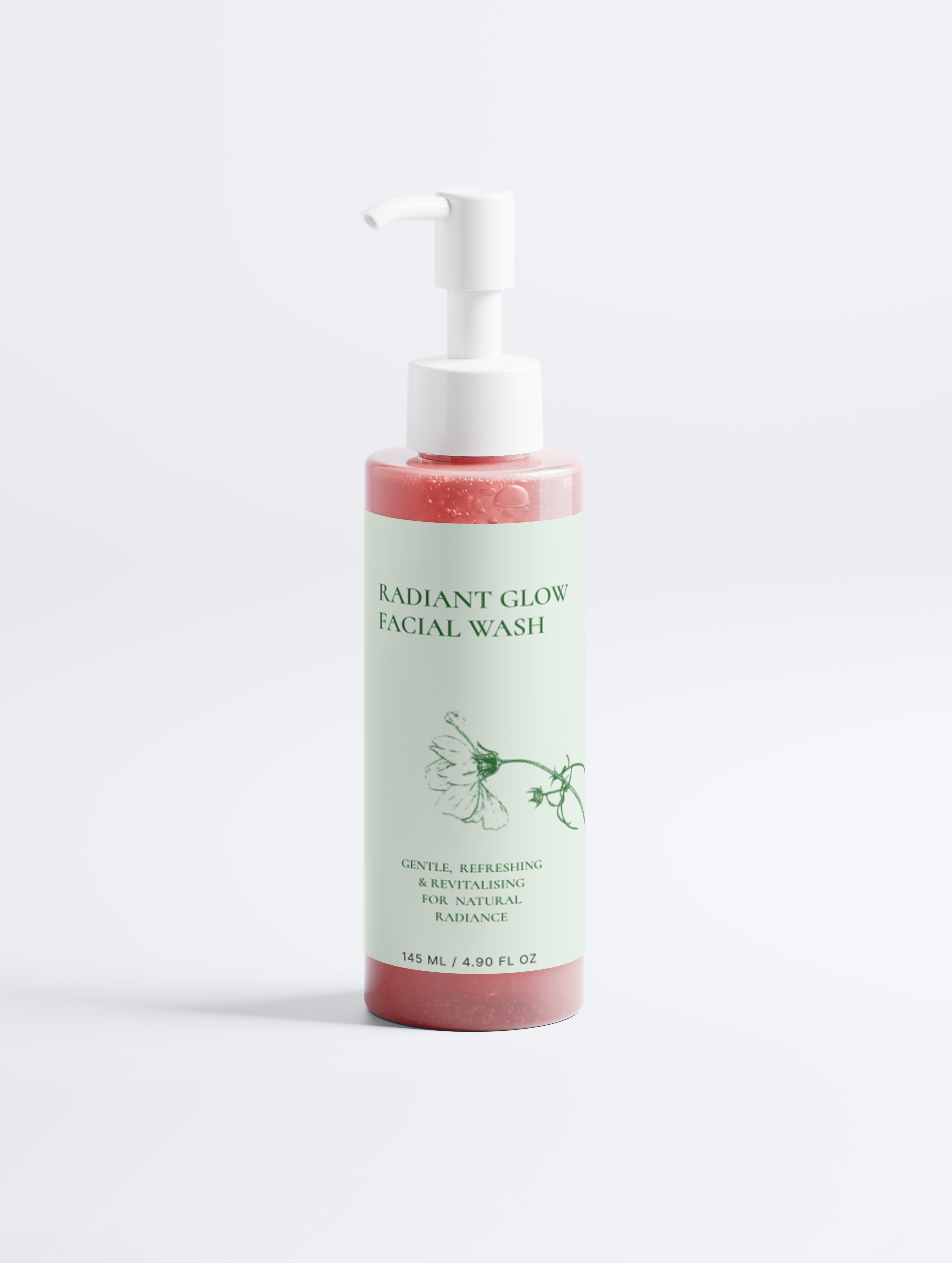 Radiant Glow Facial Wash – Gentle Deep Cleanse & Hydration