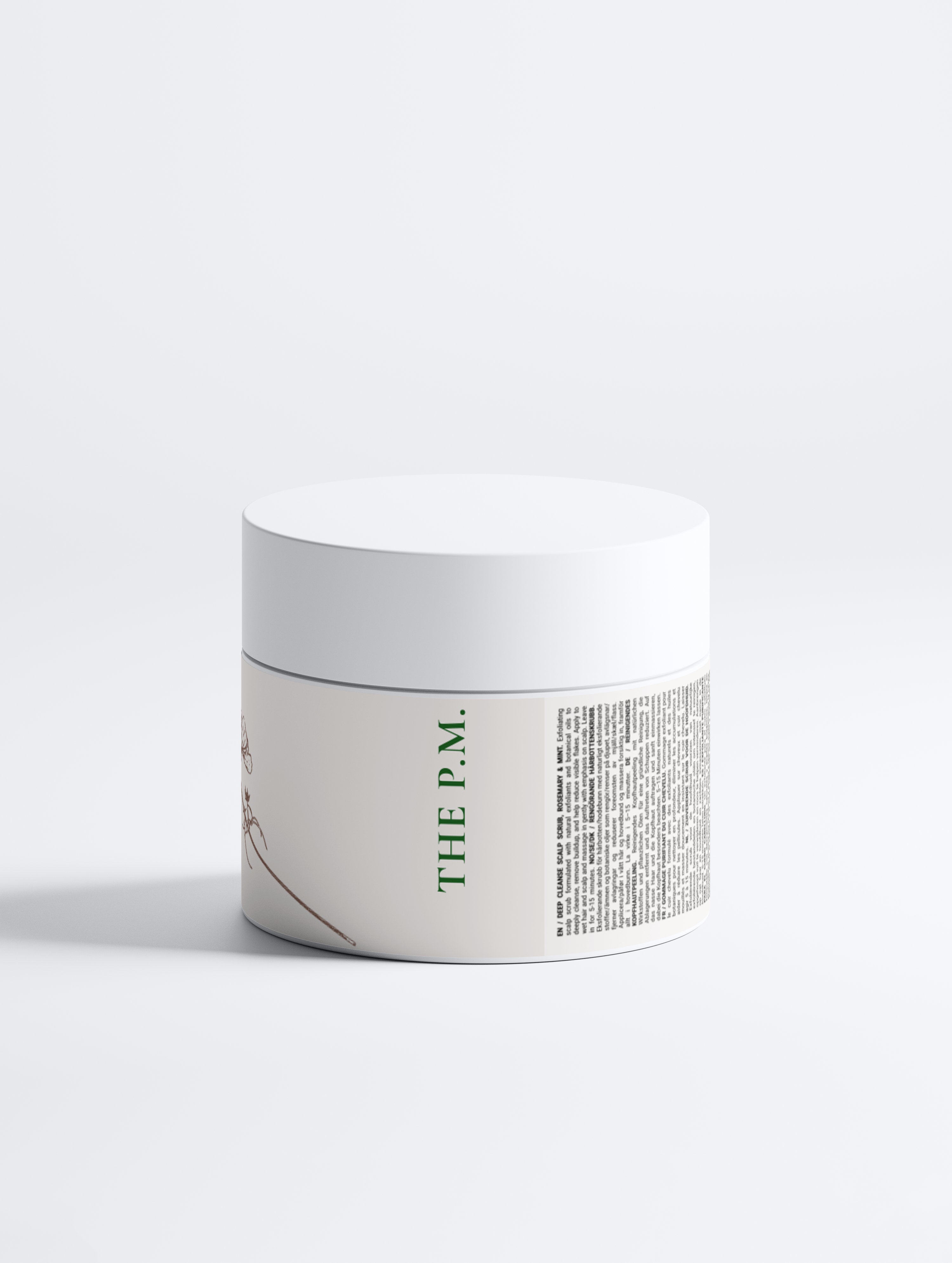 Deep Cleanse Scalp Scrub – Rosemary & Mint | Natural Exfoliant