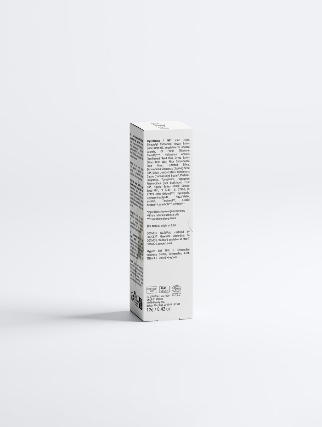 Sunscreen stick - SPF50, Non tinted
