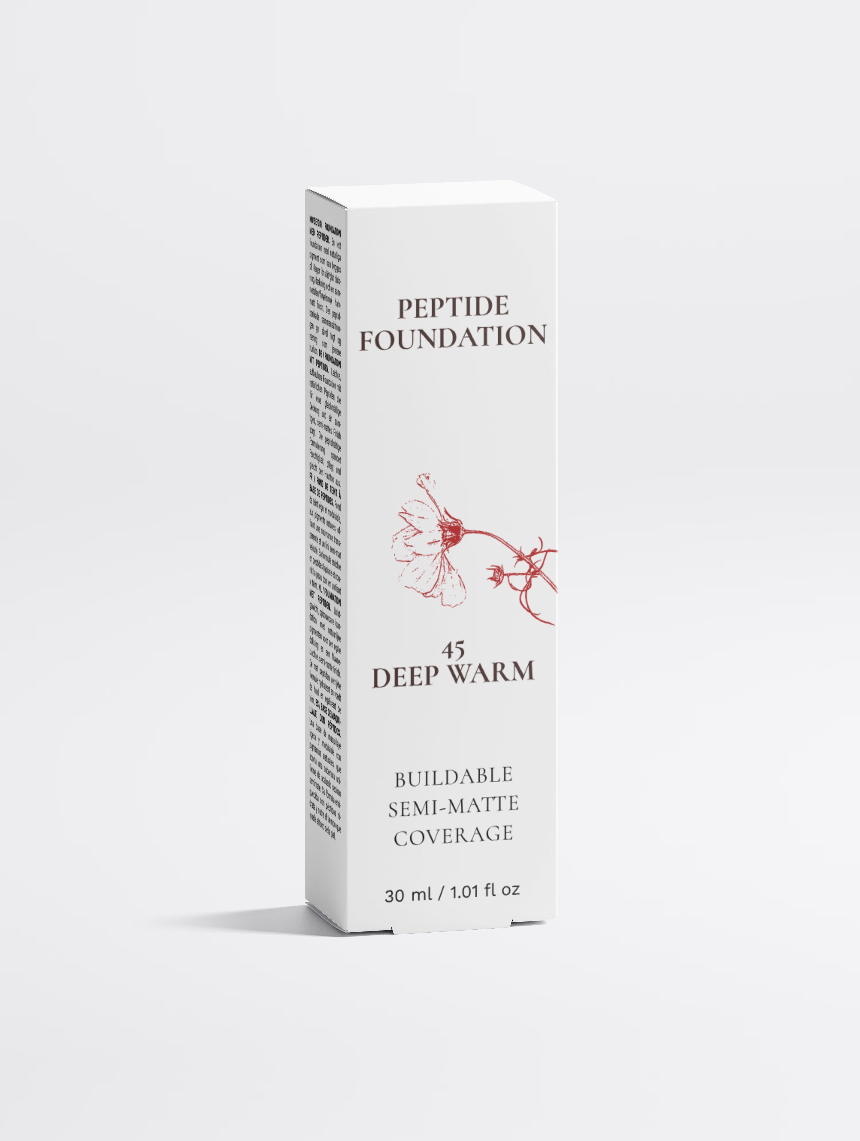 Foundation with Peptides, 45 Deep Warm