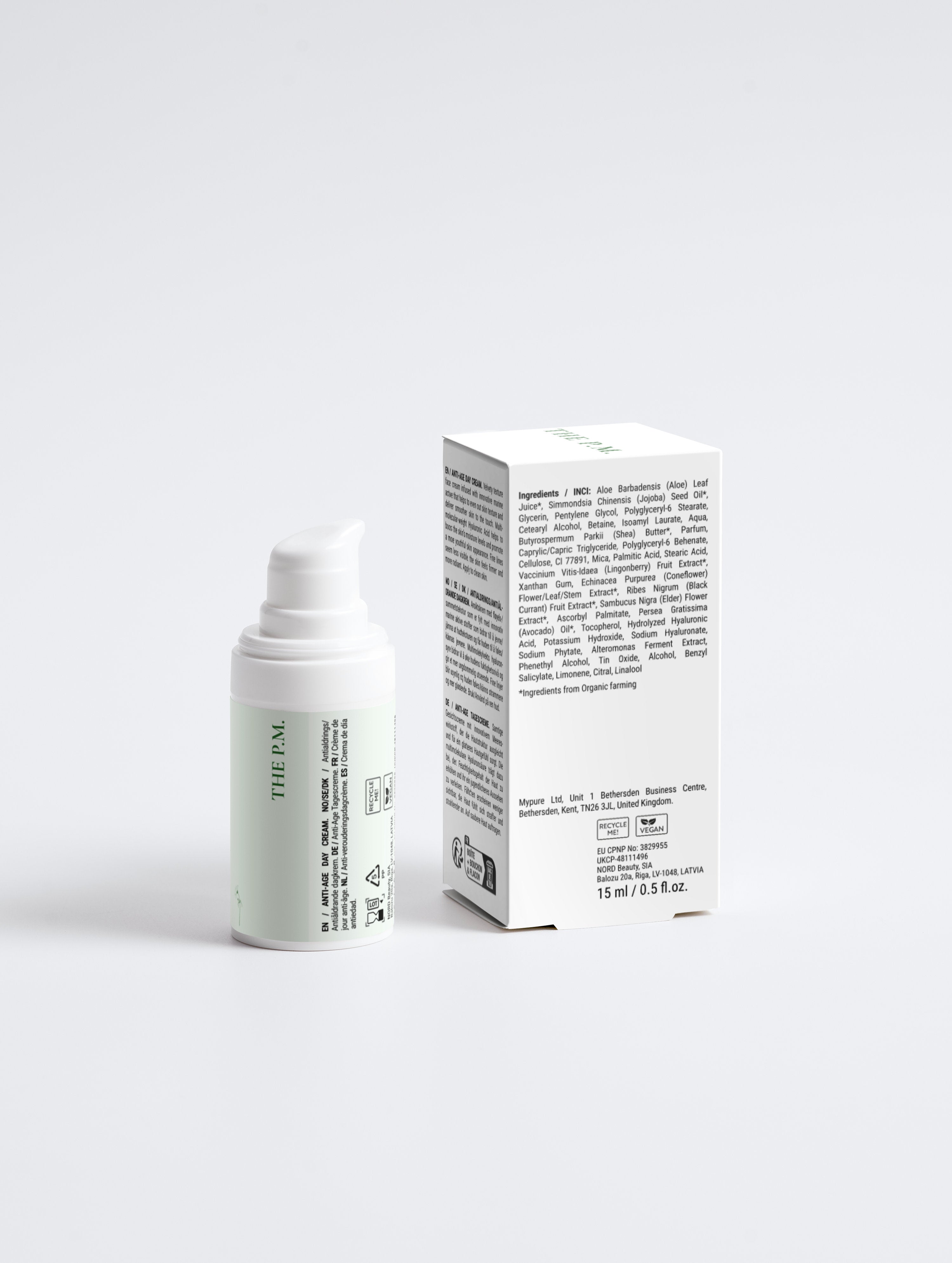 Anti-Age Day Cream – Hyaluronic Acid & Marine Actives
